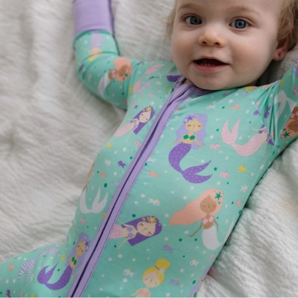Little Sleepies |signature| Mermaid Magic Zippy